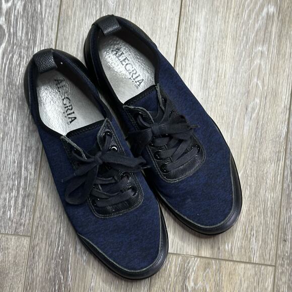 Alegria Men's Stretcher Electric Blue Sneakers Size 42 9 - Picture 3 of 8
